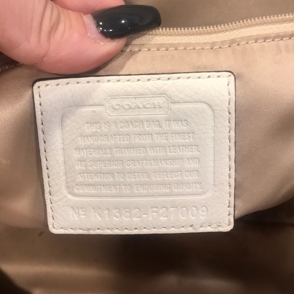 Authentic Coach Zebra bag - Picture 6 of 7